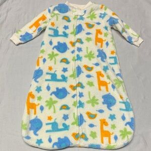 🐥 Baby Gear - Plush Animal Patterned Sleep Sack with sleeves